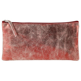 * Ruby DAIM Trousse plate 22x11 cm Rouge brillant