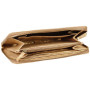 * KLEOPATHRA CUIR Compagnon 20x2x10cm Or