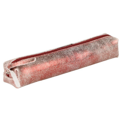 * Ruby DAIM Trousse SLIM 19,5x2,5x4 cm rouge brillant