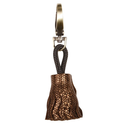 * KLEOPATHRA CUIR Porteclés 4x2,5cm Bronze