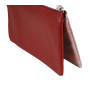 * Ruby DAIM Pochette 2 compartiments 22x11 cm Rouge brillant