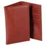 * Ruby CUIR Portepapiers 15x1x10 cm Rouge