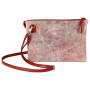 * Ruby CUIR&DAIM Sac DUO 27x19 cm Rouge + rouge brillant