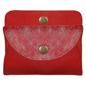 * Ruby DAIM Portemonnaie 11,5x2x9,5 cm Rouge brillant
