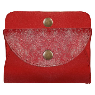 * Ruby DAIM Portemonnaie 11,5x2x9,5 cm Rouge brillant