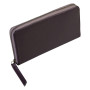 * Lawrence CUIR Compagnon 20x2x10 cm Aubergine