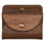 * LawrenceCUIR Portemonnaie 11,5x2x9,5 cm Camel+bronze