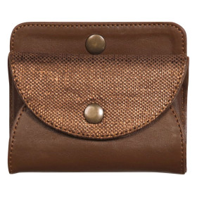 * LawrenceCUIR Portemonnaie 11,5x2x9,5 cm Camel+bronze