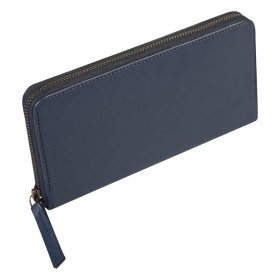 * Lawrence CUIR Compagnon 20x2x10 cm Bleu