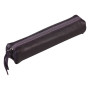 * Lawrence CUIR Trousse SLIM 19,5x2,5x4 cm Aubergine