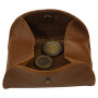 * LawrenceCUIR Portemonnaie 11,5x2x9,5 cm Camel+bronze