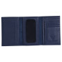 * Lawrence CUIR Portepapiers 15x1x10 cm Bleu