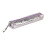 * Céleste CUIR Trousse SLIM 19,5x2,5x4 cm Rose