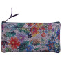 * Céleste CUIR Trousse plate 22x11 cm Mutlicolores