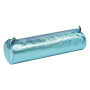 * MIROR CUIR Trousse Ø5,5x22 cm Miror Turquoise