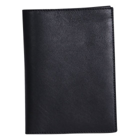 * CUIR Prêt à embarquer 14,5x1x10,5 cm Noir