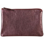 * CUIRISÉ Pochette plate Universelle 26x19 cm Cerise