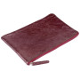 * CUIRISÉ Pochette plate Universelle 26x19 cm Cerise