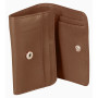 * Lawrence CUIR  Portefeuille 11,5x2x8 cm Camel