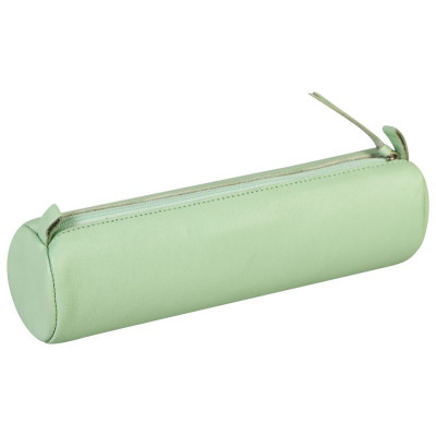 CUIR TEINTÉ TrousseØ5,5x22 cm Vert pistache