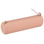 * CUIR TEINTÉTrousse Ø5,5x22 cm Corail