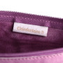 * CUIR Tie & Dye Trousse Plate 22x11 cm Rose violine