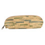 * LIÈGE Petite trousse ovale certifiée VEGAN 16x5x6 cm Végétal