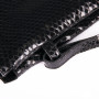 * CUIR Reptile Design Sac Duo 27x19 cm Python noir