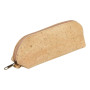 * LIÈGE Petite trousse ovale certifiée VEGAN 16x5x6 cm Naturel
