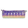 * Fantaisie Holograhique Trousse Ronde Ø7x22 cm Violet