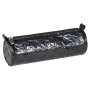 * Fantaisie Holograhique Trousse Ronde Ø7x22 cm Noir