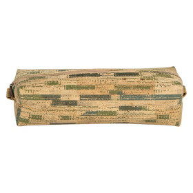 * LIÈGE Trousse rectangulaire certifiée VEGAN 21x6x5 cm Végétal