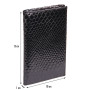 * CUIR Reptile Design Portepapiers 15x1x10 cm Python noir