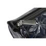 * Fantaisie Holograhique Trousse Ronde Ø7x22 cm Noir