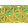* Fantaisie Holograhique Trousse Ronde Ø7x22 cm Vert