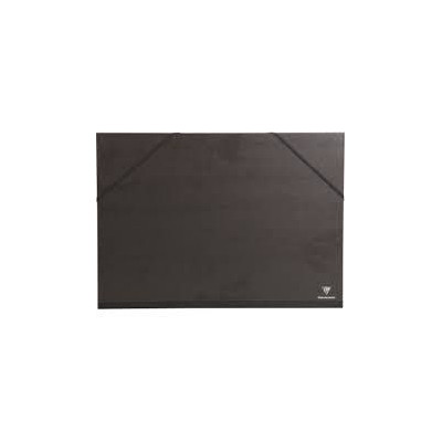 CAD kraft vergé élastique A2 47x62 Noir