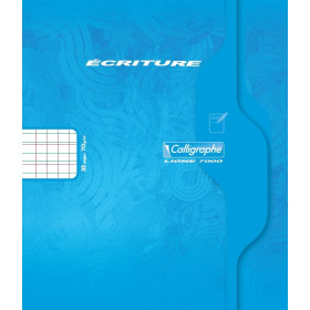 7000, Cahier piqué 17x22 32p DL2mmIV 70g