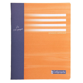 7000, Cahier d'Essai piqué 17x22 96p séyès 56g