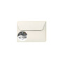 Paquet de 20 enveloppes Pollen C6 114x162, Natura 100% recyclé 120g