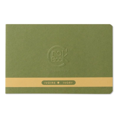 CroK'BooK Piqure Ivoire 17x11 90g ass. 4 Couleurs