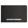 CroK'BooK Piqure 20 feuilles 17x11cm pap noir 120g