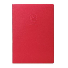 CroK'BooK piqué 17x22 24 feuilles 90g Rouge