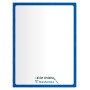* Cahier Magique couverture ardoise double face effaçable piqué blanc 24x32cm 48