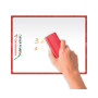 * Cahier Magique couverture ardoise double face effaçable piqué blanc 17x22 48p