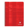 Cahier reliure intégrale 17x22cm 180p séyès