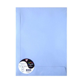 Sachet de 5 pochettes Pollen 229x324, bleu lavande