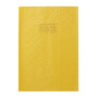 Protègecahier+Marquepage Grain Madras 22/100ème 21x29,7 jaune + porte étiquette