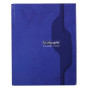 7000, Cahier brochure rembordée rigide 17x22 288p séyès 70g