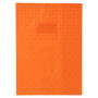 Protègecahier Grain Losange 18/100ème 21x29,7 orange + porte étiquette