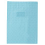 Protègecahier Grain Losange 18/100ème 21x29,7 bleu clair + porte étiquette